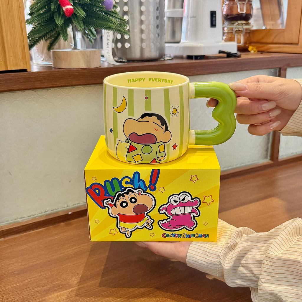 Joint Cup High-Value Ceramic Mug Household Large-Capacity Water Cup For Girls' Birthday Gifts