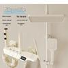 Zhishi Cream White Thermostatic Shower Set with Digital Display