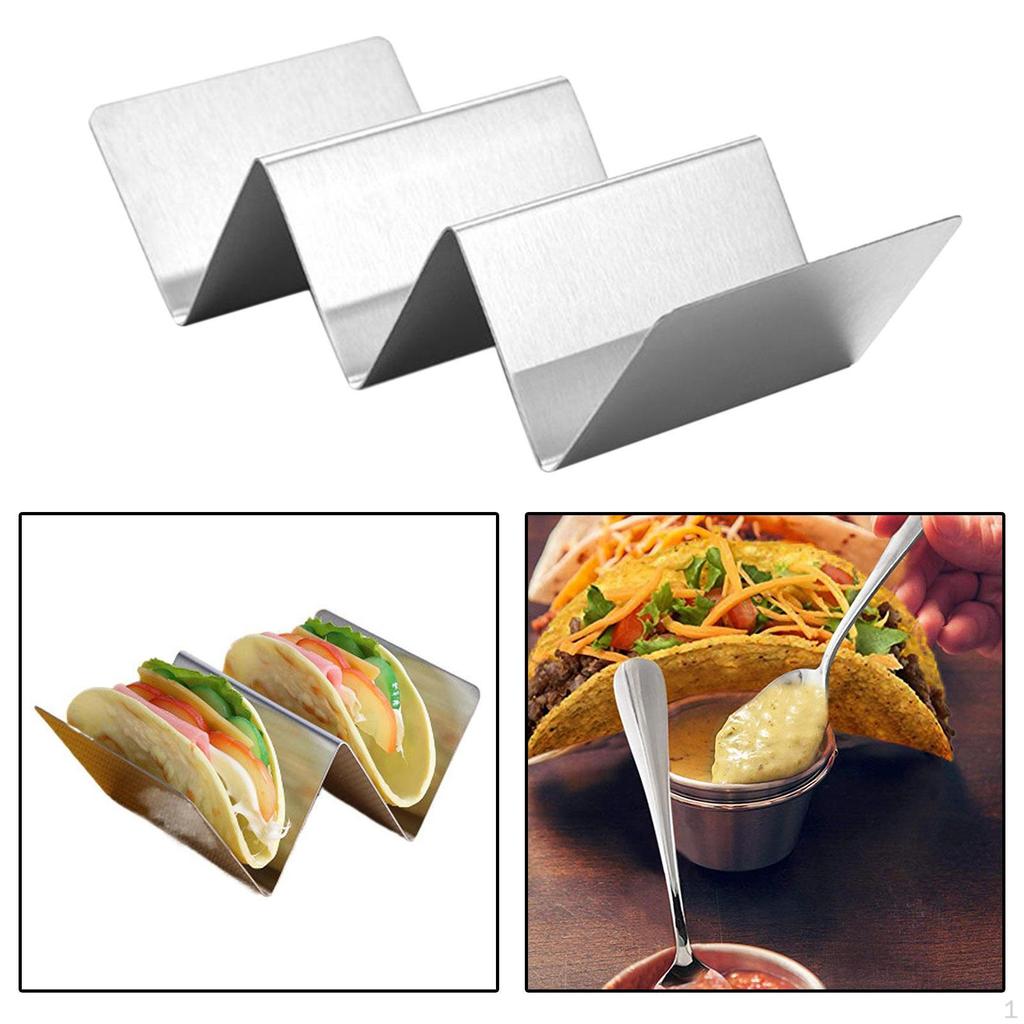 Large Capacity Taco Holder for Mexican Tortillas