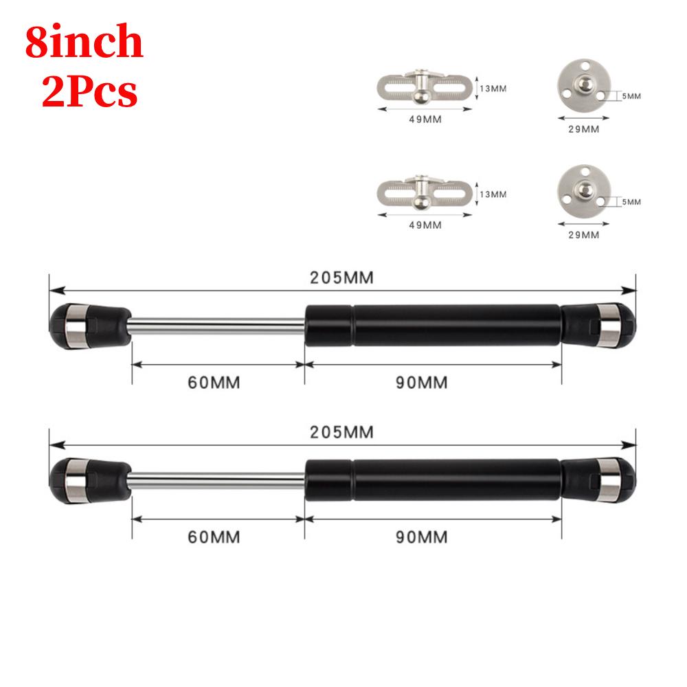 2/4PCS Cabinet Door Gas Struts 100N/10KG Supports Gas Spring Lid Support Gas Props Shocks Kitchen Cupboard Hydraulic Hinge