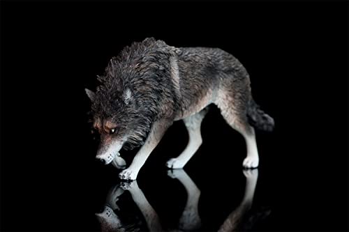 1/6 Scale Coyote Wolf Animal Figure, Realistic PVC Plastic Model, Premium Adult Toy, 20cm Class, Original Statue, Painted, Complete, Perfect for Anima