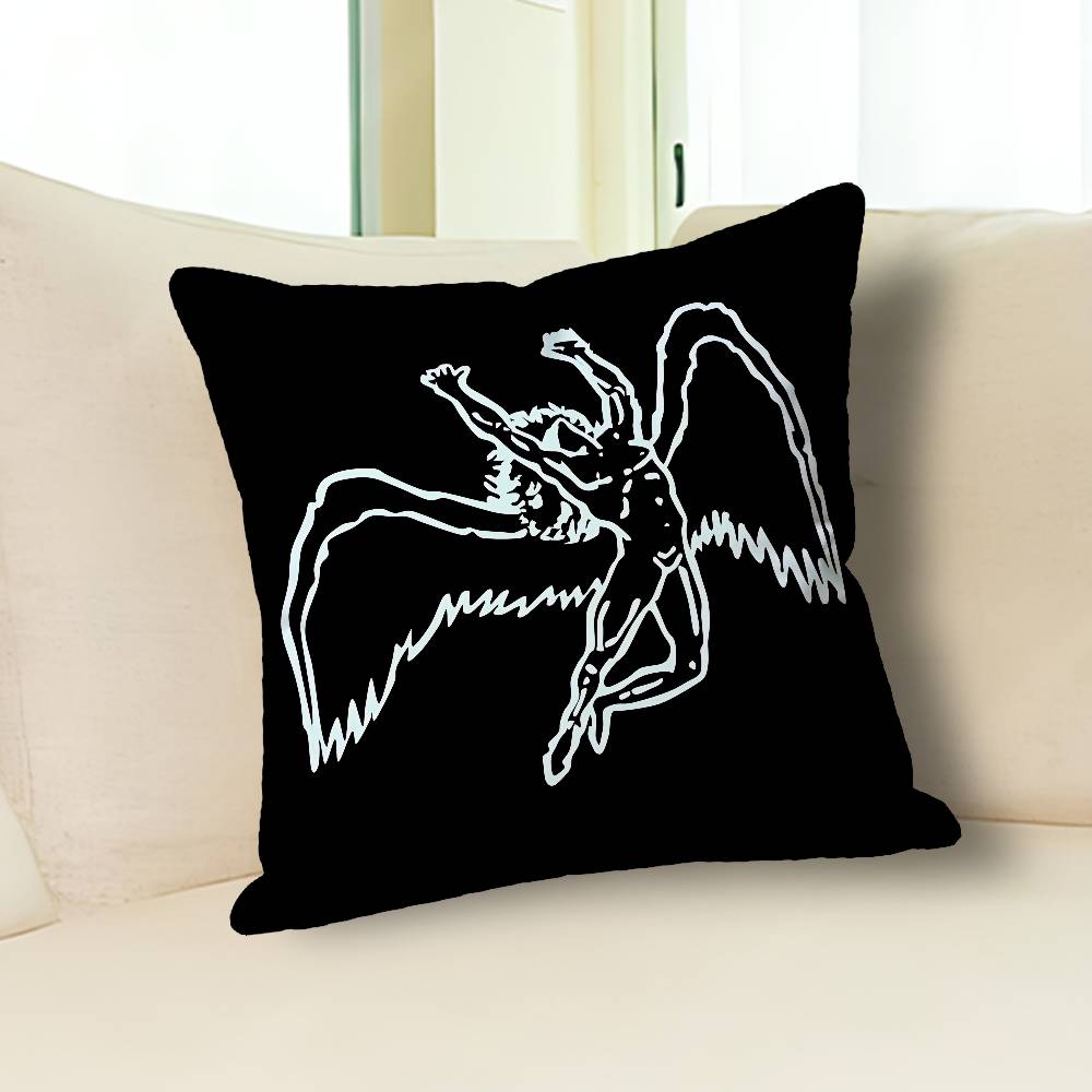 L-Led Z-Zeppelins-ES Pillow Cases for Bedroom Living Room Sofa Home Decor Polyester Cushion Cover with Zipper