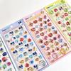 Anime Tamagotchi 3D Stickers Transparent Jelly Crystal DIY Decorative Mametchi Mimitchi Sticker Cute Desktop Phone Case Toy