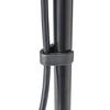 Sanwa Direct Microphone Stand, Straight Type, Clip-on, with Microphone Holder, Foldable, 146cm, 400-SPST3