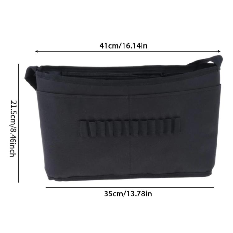 Heavy Duty Golf Cart Accessory Organizer Bag Waterproof Polyester Multi Compartment Accessories Storage Solution