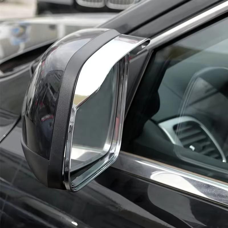 Für Dodge Journey Fiat Freemont 2010- 2017 2018 Auto Rückspiegel Regenaugenbrauen Rahmen Schatten Leisten Abdeckung Auto Styling Zubehör