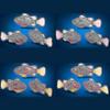 8 PCS Electronic Fish Activated Battery Powered Toy Childen Pet Holiday Gift Can Swims Hwy