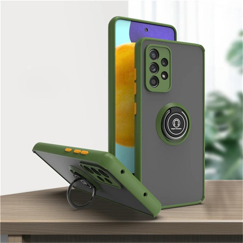 Magnetic Ring Holder Case For Samsung Galaxy A55 A56 A36 A35 A26 A25 A16 A15 A54 A34 A14 A53 A33 A52 A32 5G Stand Cover Funda