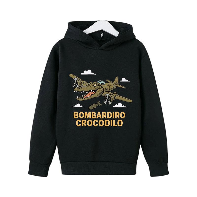 

Children s Clothing Brainrot Tralalero Tralala Graphic Sweatshirt for Shark Lover Funny Meme Kids Hoodie Fashion Sweater 170cm
