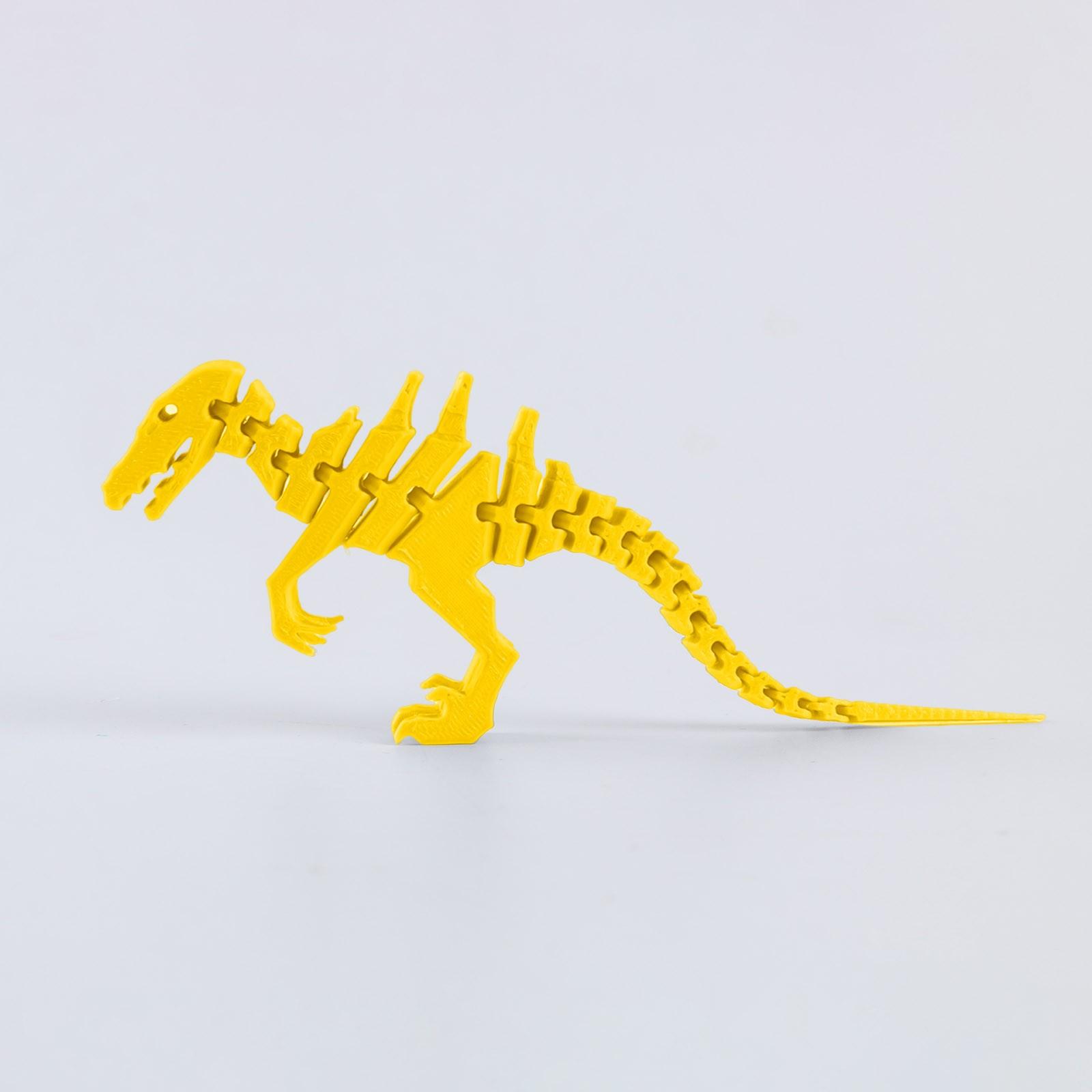 

3D-печать динозавра 3D-печать шарнирного червяка игрушка для взрослых и детей Таинственная игрушка динозавра One Size жёлтый