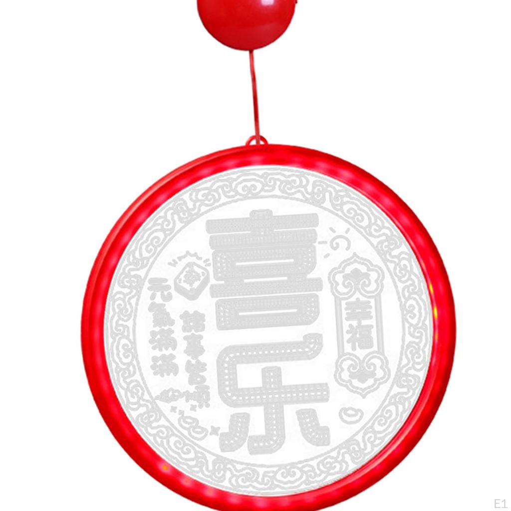 Illuminated Chinese Spring Festival Ornament, Decoration, Lunar Year Pendant,