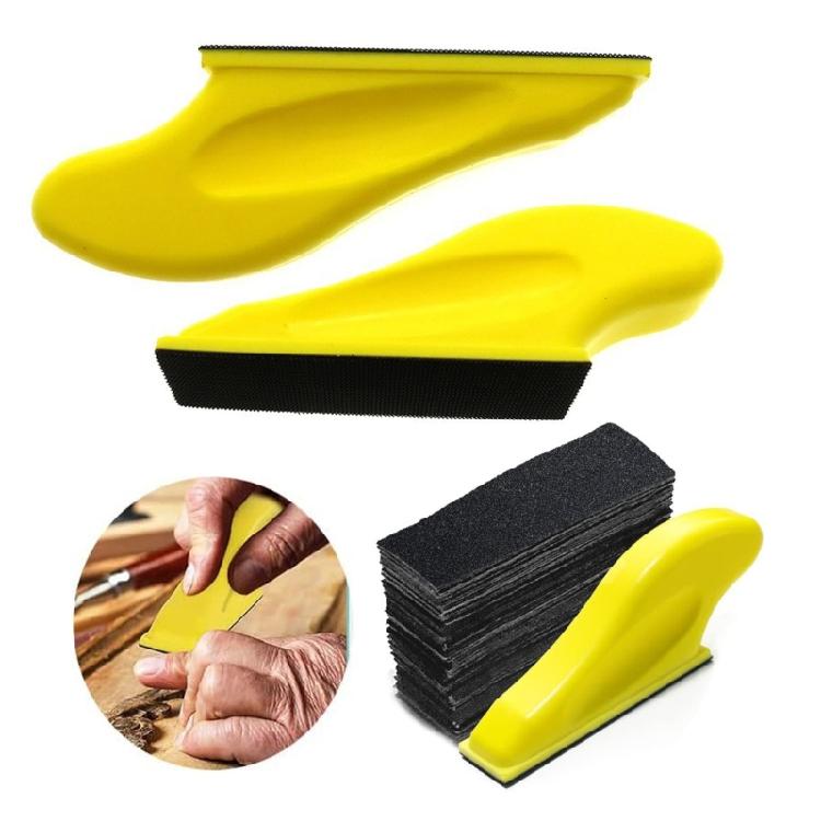 Sandpaper Finger Sander  for Small Projects Polishing Tool Easy to Use &Replace