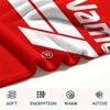1PC F1 Gear Custom Name Patterned Flannel Blanket Suitable For All Seasons For Home Decor Warmth And Comfort Gifts Holiday Present