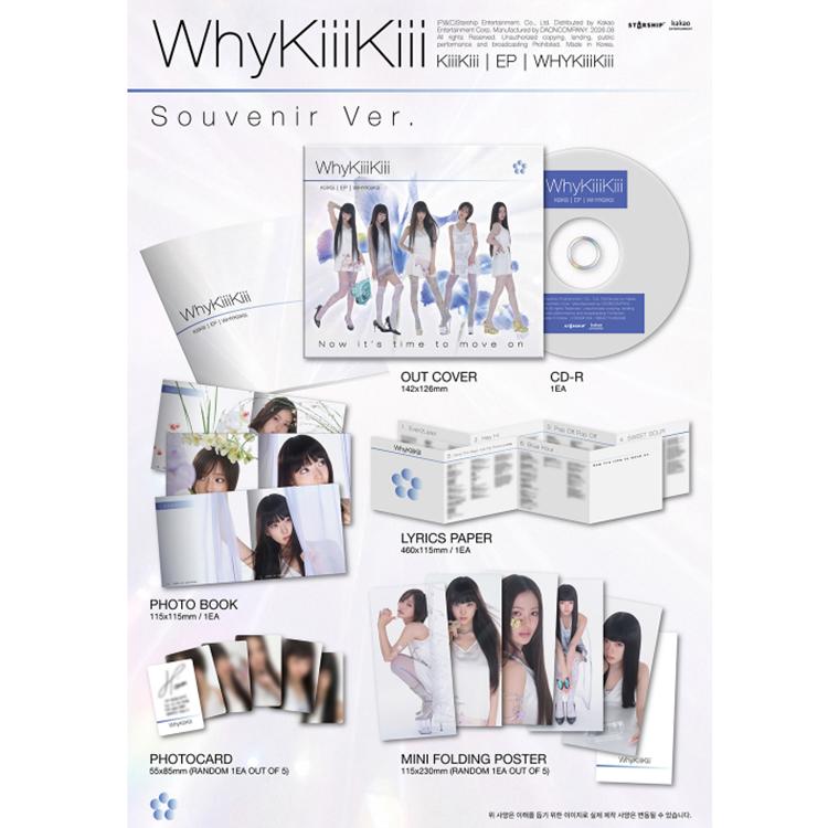 KiiiKiii EP [WhyKiiiKiii] (VER. SOUVENIR) (DIGIPACK)
