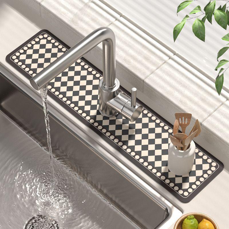 Water-absorbing Mat for Faucets, Kitchen Sinks, Washbasins, Drain Mats, Splash-proof Mats for Bathroom Countertops