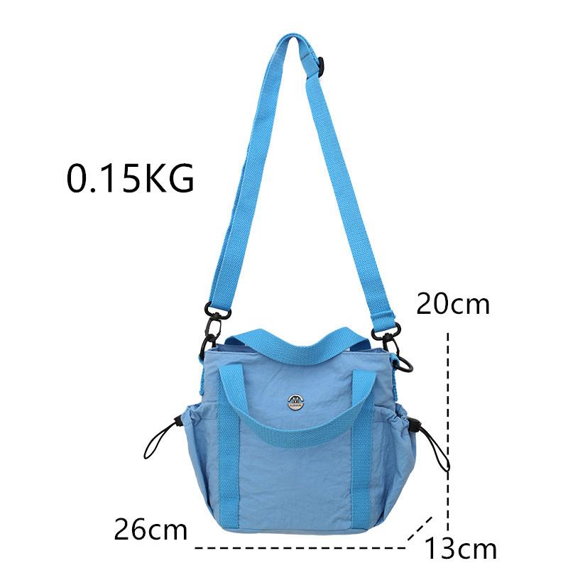 Lässige Nylon-Sac Crossbody-Taschen Damen-Handtasche 2026 Mode Neu Hohe Kapazität Einfarbige Einzel-Schulter-Totes-Tasche