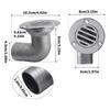 Corrosion Resistant Ship Drainage System 38mm Curved Pipe Smooth Surfaces Easy Installation Marine Motorhome Compatible