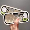 Transparent Kids' Eyeglass Case - Portable, Cute, Anti-Pressure & Anti-Fall for Myopia Glasses or Sunglasses.