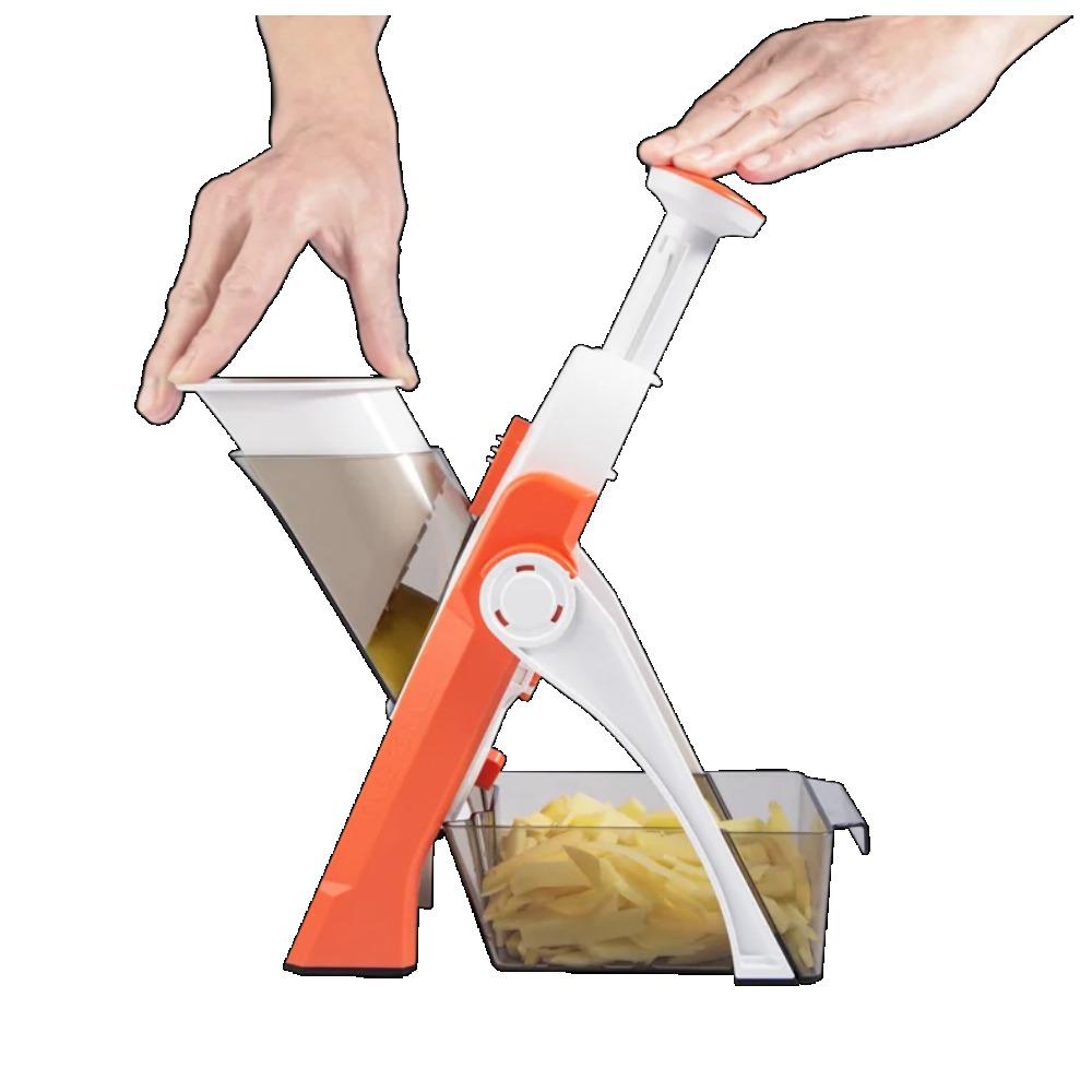 Vegetable Cutter, Food Chopper, Dicer Fruit, French Fry, SS #420 ABS AS,Mandoline Slicer, Kitchen Accessories,Home Gadgets, JS01