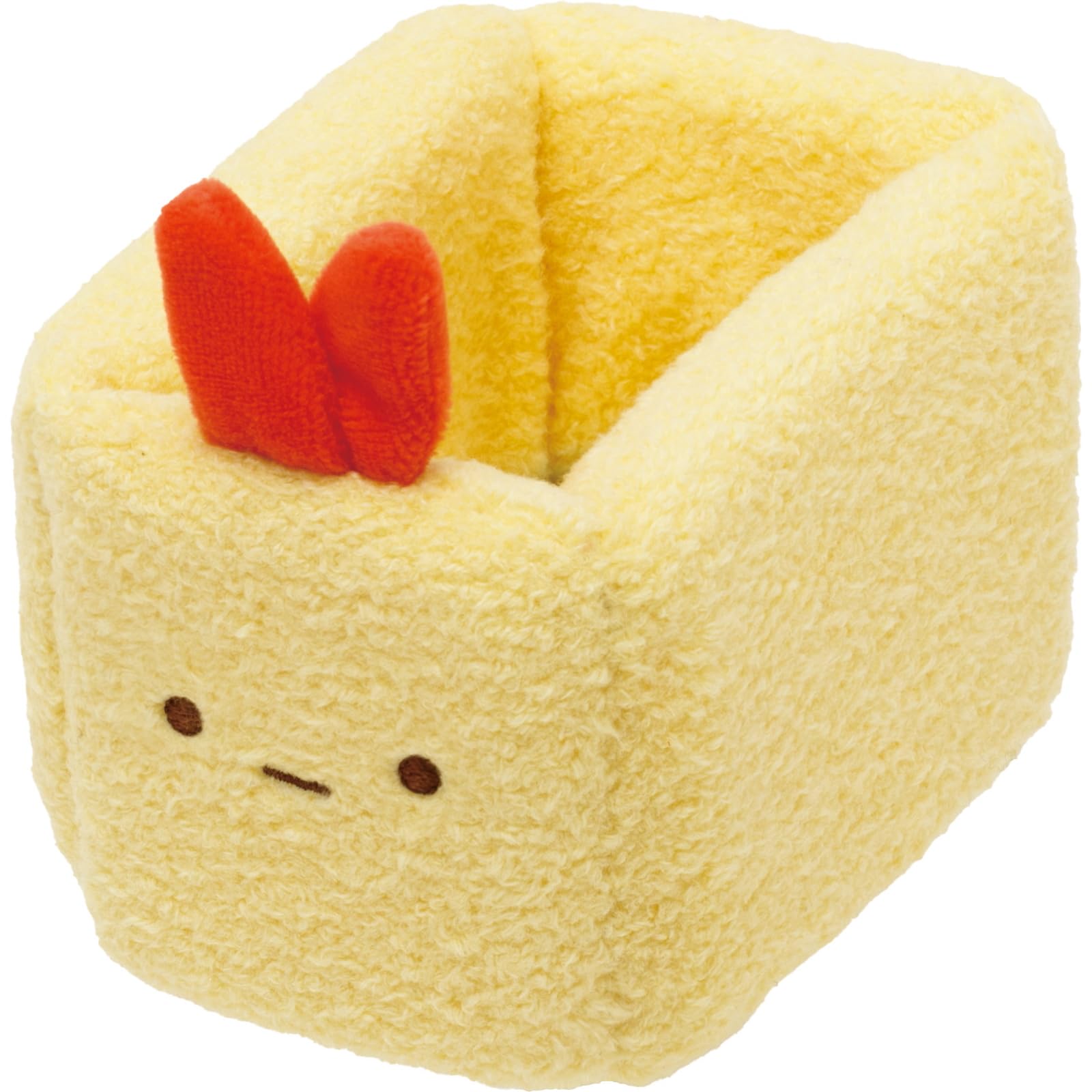 Плюшевая хвост креветки во фритюре Sumikko Gurashi H9 x W8 x D11см San-X Многоуровневый поднос S, KG11002, Размер
