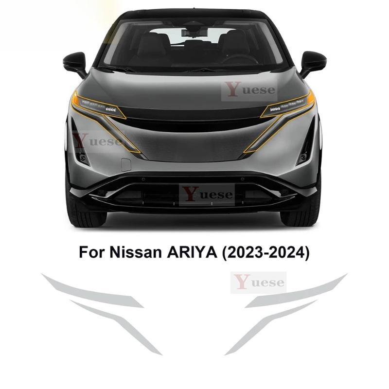 

Для Nissan ARIYA 2024 Автомобільна захисна плівка Плівка на фари та дзеркала TPU Прозора захисна від подряпин наклейка Transparent