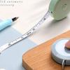 2m Leather Mini Tape Measure - Soft, Multifunctional Ruler for Measuring Hips, Waist, Bust, and Clothes