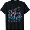 Imagine Hippie People Living Life In Peace And Love TShirt