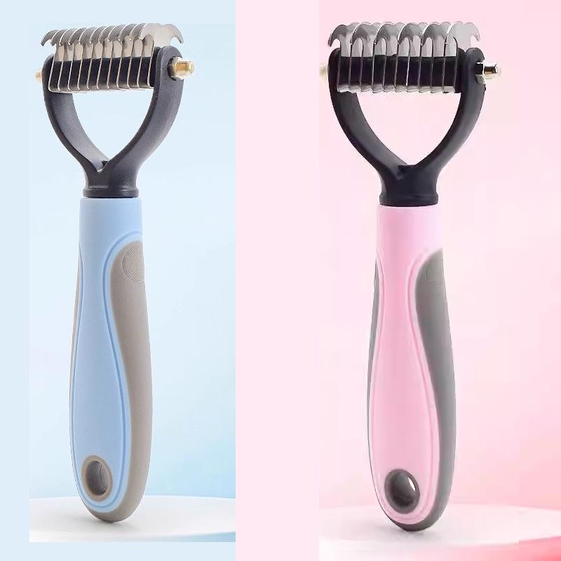 

Newcomer Discount: Pet Knot Opener Brush - Grooming Comb for Cats & Dogs, Knot Remover for Large Dogs Regular
