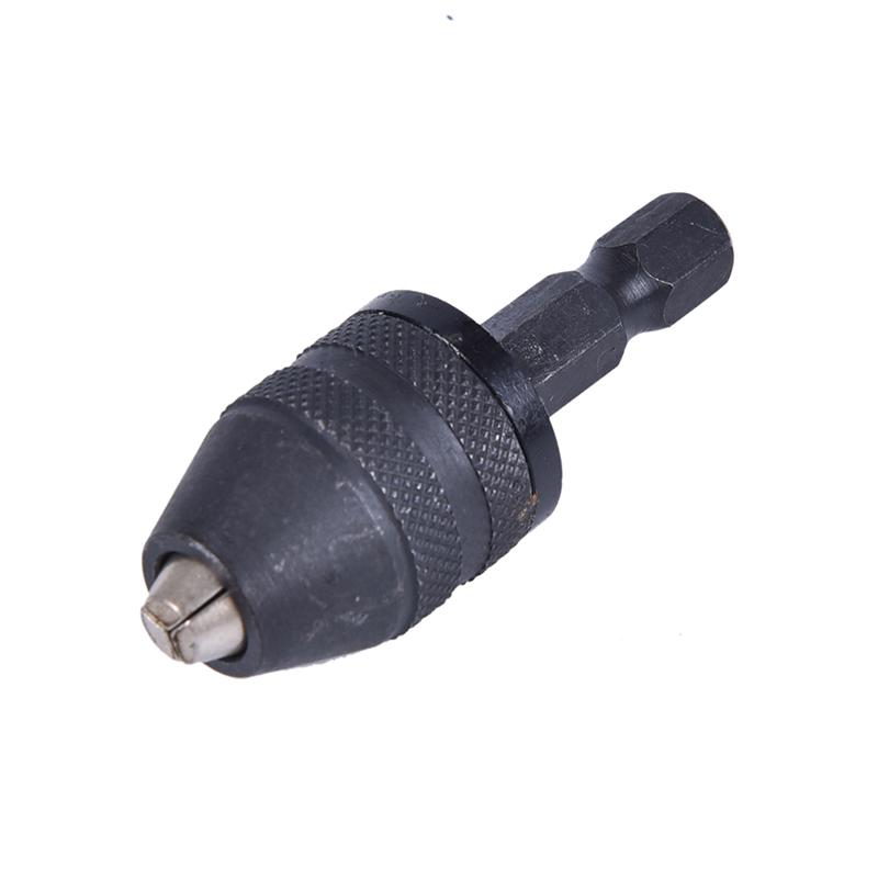 Drill Chuck 1/4" nøkkelløs borekrone Chuck sekskantet skaft Adapter Converter