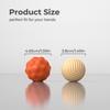 2PCS Large Silicone Magnet Balls Fidget Toy Stress Anxiety for Adults Teens Autism Toy Gift Set Hand Roller Sensory Magnet Balls