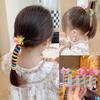 Elastici per Capelli a Spirale per Bambini, Elastici Magici Colorati Cambia Colore in Plastica Gomma per Code di Bambina