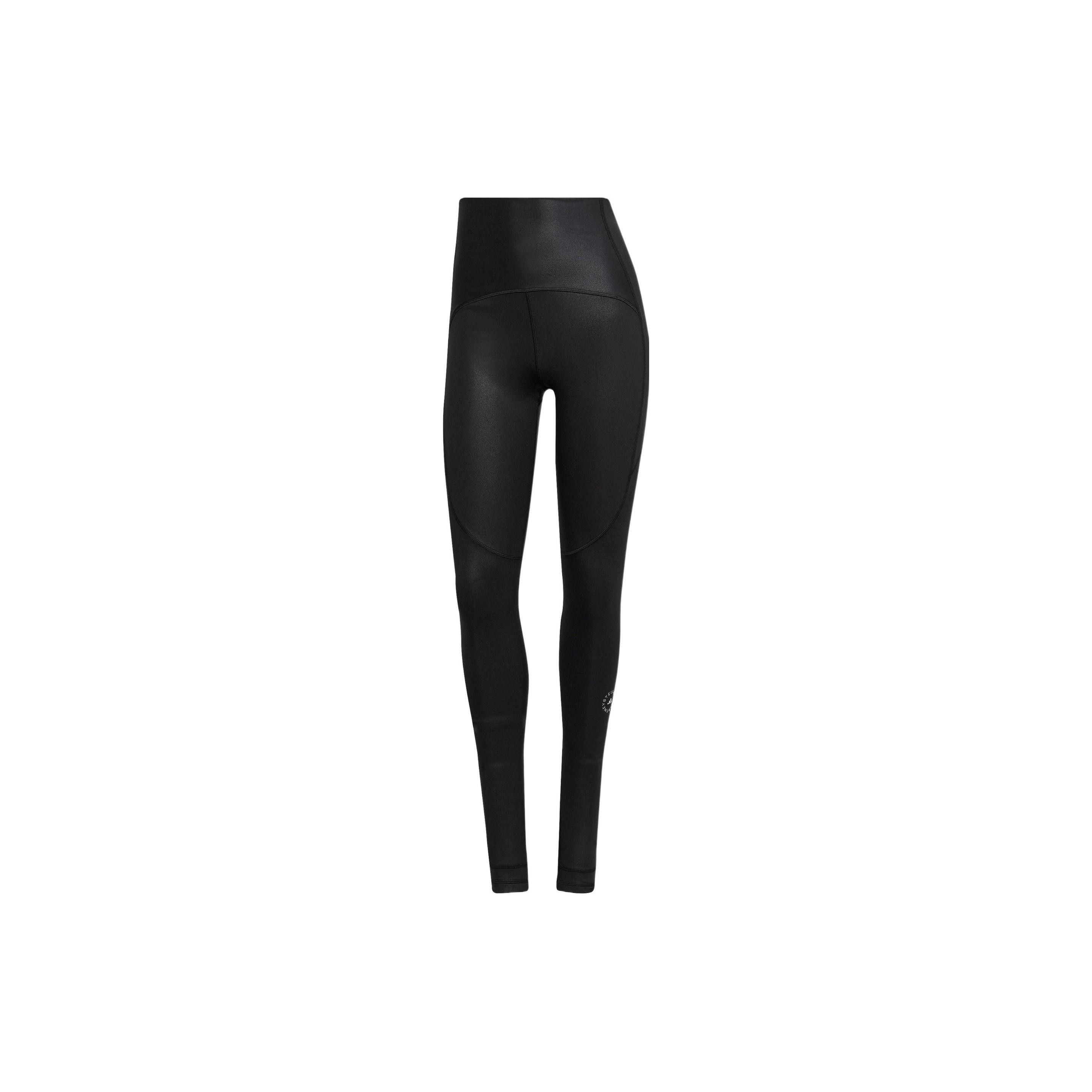 (WMNS) adidas by Stella McCartney TrueStrength Leggings Asia Sizing Black Women s HD9063 S