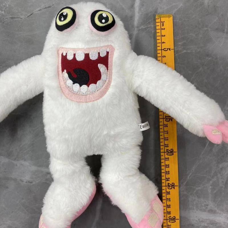 Cute My Sing Monster Plush Toy Soft Monster Stuffed Toy Wubbox Furcorn Character Japanese Style Cute Cartoon Game Doll Suitable for Children and Fans
