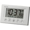 Rhythm Alarm Clock Radio-Controlled Thermometer Hygrometer Fit Wave Smart White 7.7125.4cm 8RZ166SR03