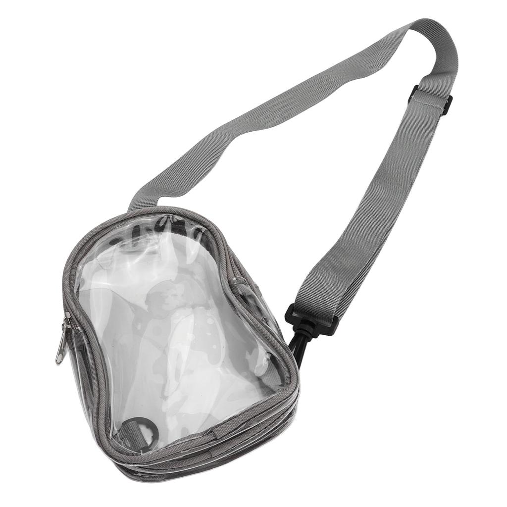 Transparent Shoulder Bag Fashion Large Capacity Waterproof Clr PVC Shoulder Bag for Daily Work Travel Bch