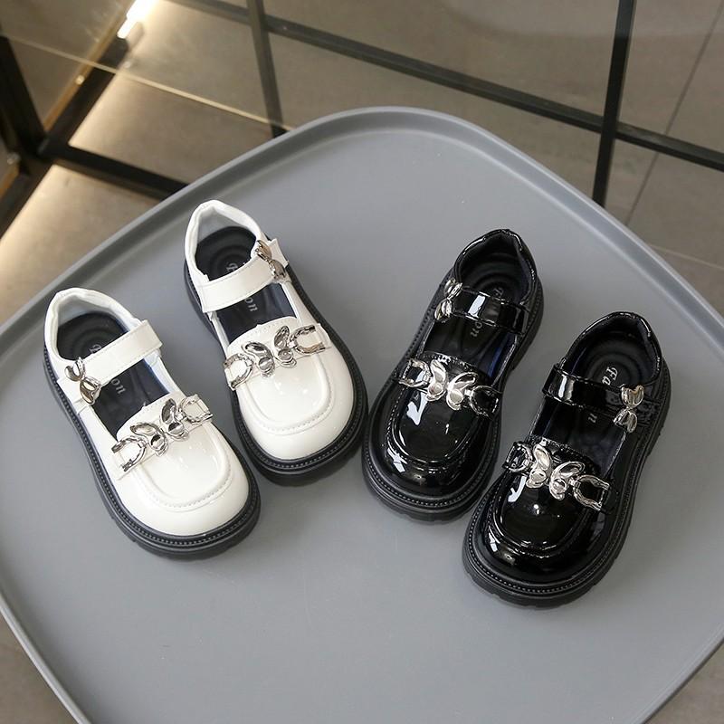 New Spring and Summer Girls' Breathable and Comfortable Soft-soled Leather Shoes
