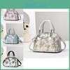 Stylish Floral Patchwork Tote Bag For Women Elegant Large Capacity Versatile Handbag