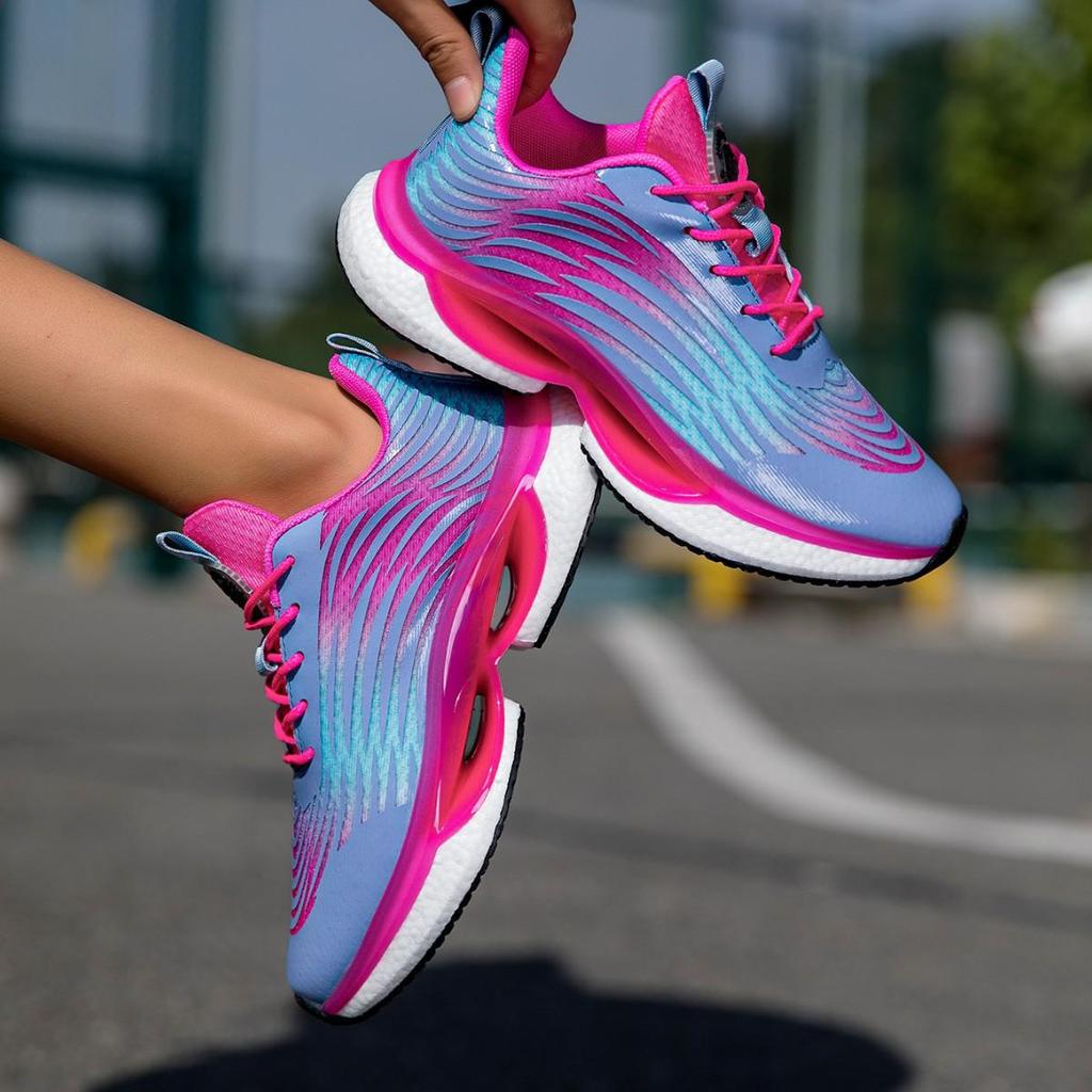 Popcorn Teen Sports Shoes: Unisex Running Shoes with Arch Support & Shock Absorption. Mesh Breathable Design for Marathon & Walking.