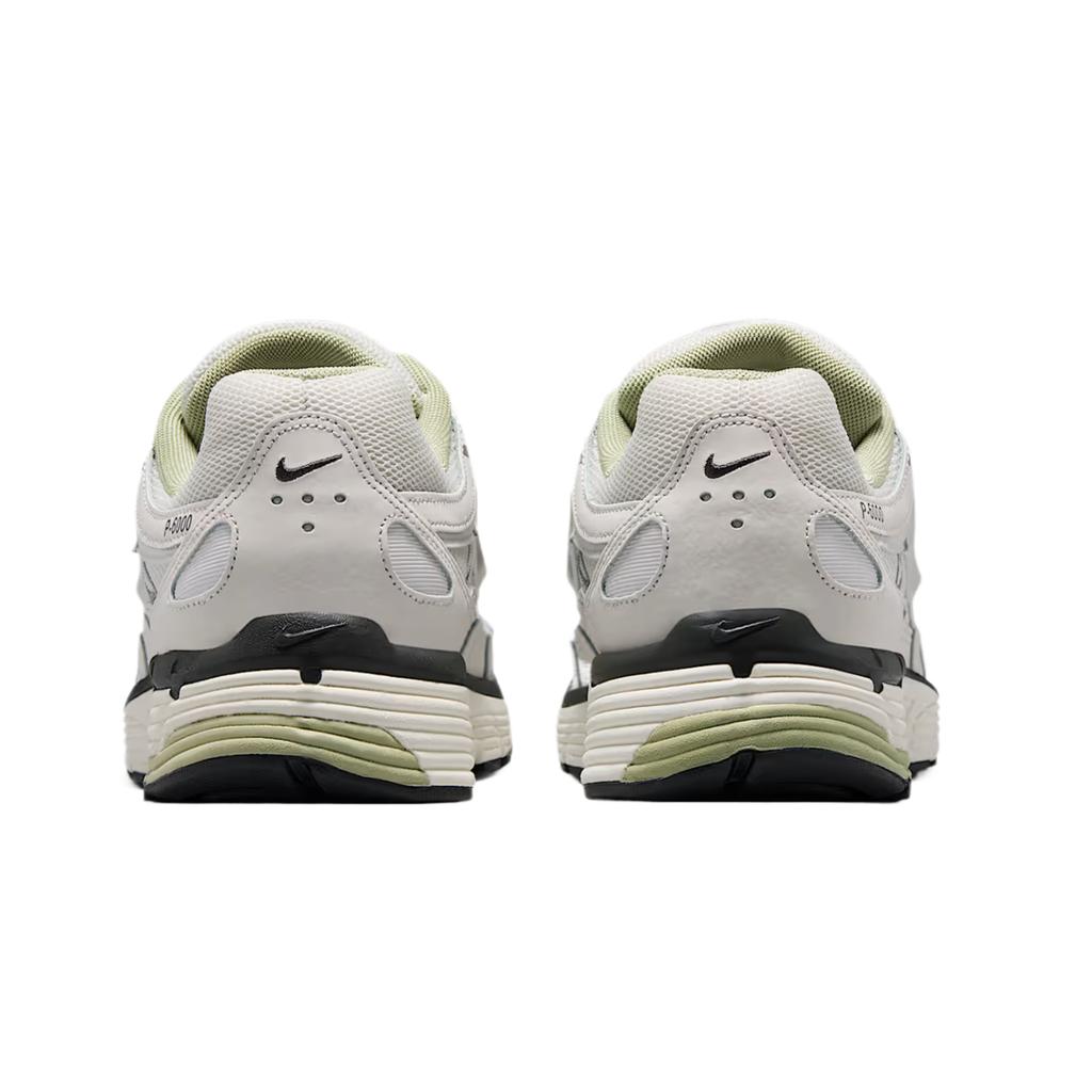 Nike P-6000 Bequeme Runde Zehenpartie Schnürung Leder Stoff Synthetikleder Dämpfung Atmungsaktiv Niedrige Schaftform Laufschuhe Herren Sneaker IV5761094
