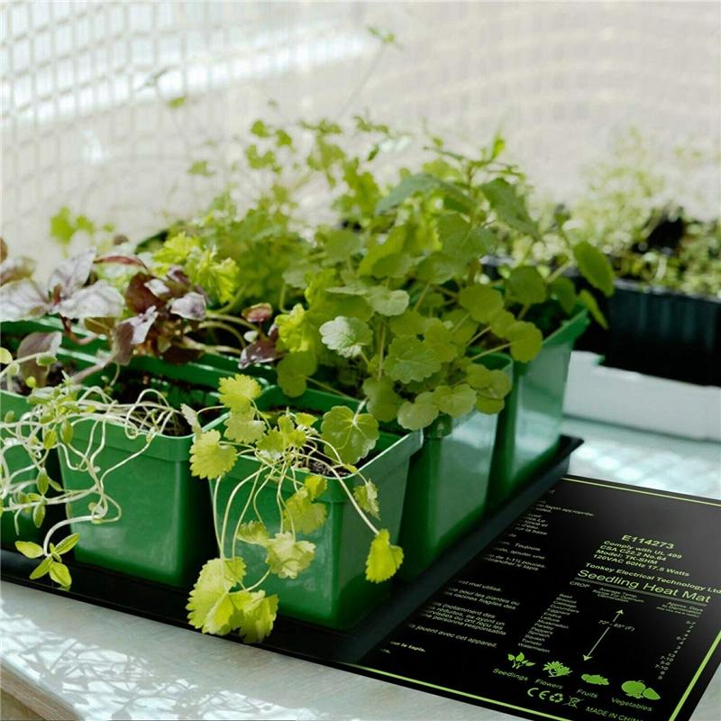New Seedling Heating Mat Waterproof Plant Seed Germination Propagation Clone Starter Pad Plant Propagation AC220V 60x30cm