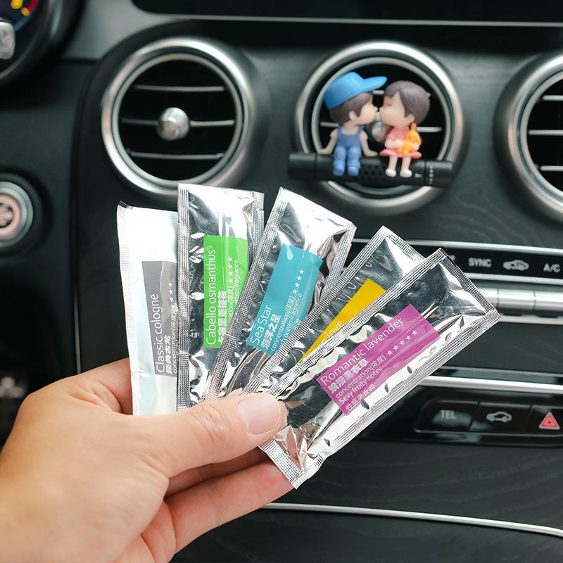 5Pcs Car Air Freshener Replacement Car Perfume Car Styling Solid Diffuser Stick Replacement Cores Conditioning Air Vent Perfum
