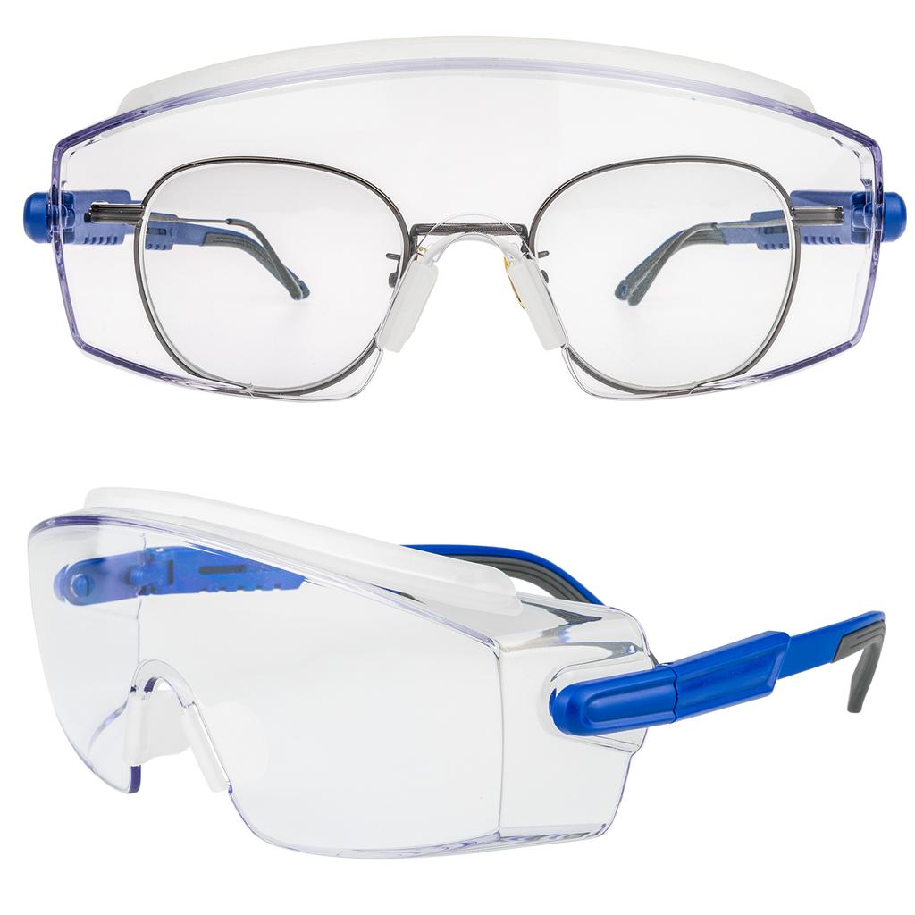 2PCS VOPHA Anti-fog and dust safety glasses scratch-resistant for outdoor activities unisex