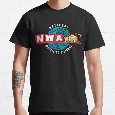 HEISS Nwa National Wrestling Alliance Klassisch Klassisch T-Shirt Größe S5XL Unisex T-Shirt