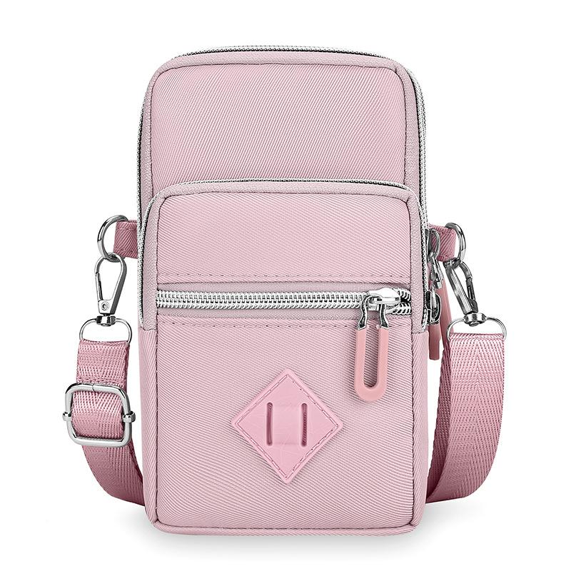 Borsa a tracolla da donna con tasche multiple per telefono, borsa a spalla mini leggera, portafoglio per passaporto da viaggio, piccola borsa a tracolla