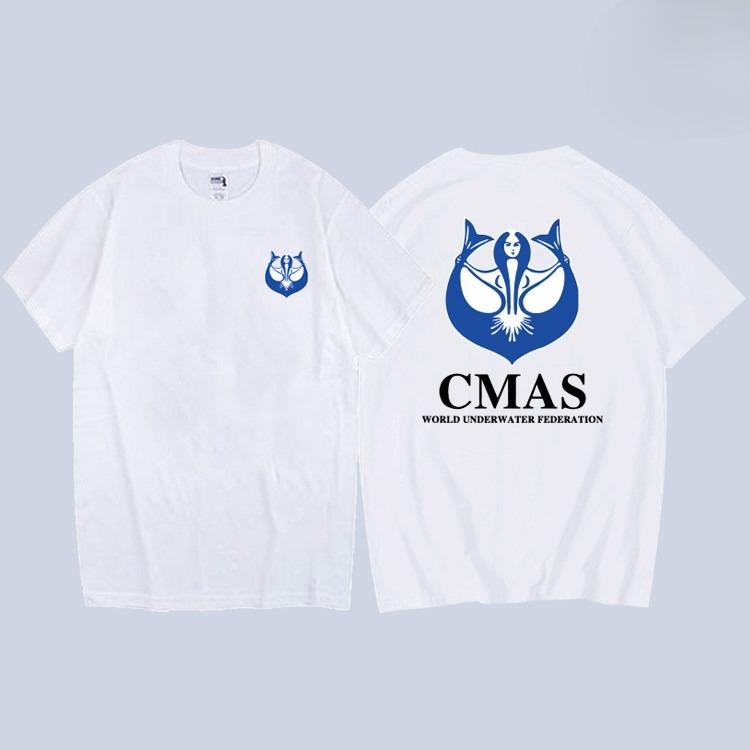 CMAS World Underwater Association PADI Diving Instructor Association Maglietta Unisex Abbigliamento e Donna Estate 2026 Nuova Maglietta