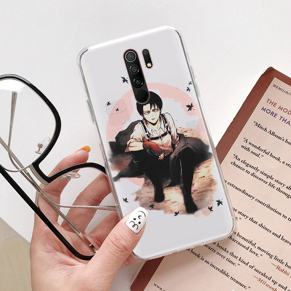 DT52 Anime Attack On Titan Case for Samsung A04 A14 A23 A34 A54 M23 M33 M52 M53 Realme 10 9 C30S C35 C55 VIVO Y02S Y21 Y33S Y51 X80 Pro Clear Cover