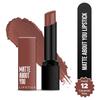 PREMIUM Matte About You Lipstick | Long Lasting & Highly Pigmented Lipstick | Glides Smoothly | Matte Finish | One Stroke Application | Cruelty-Fr