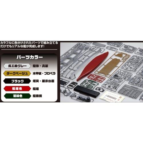 Fujimi Model 1/700 Ship NEXT Series No.3 Japanese Navy Battleship Kii Pre-Colored Plastic Model Ship NX3