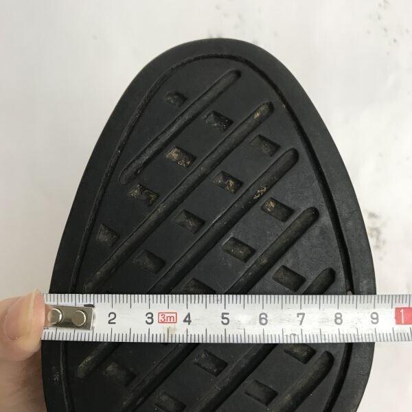 Ariat leather quilt tongue western boots 23.0-24.0 red×beige lace-up(USED)