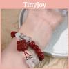 Sophisticated Lion Red Beaded Bracelet For Women Bohemian And Vintage Charm